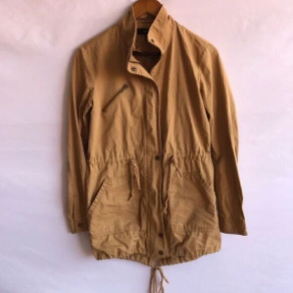 Tan Lightweight Utility Jacket - Picture 2 of 8